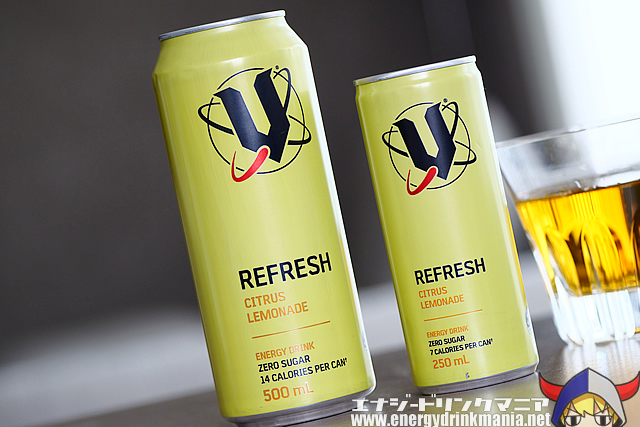 V ENERGY REFRESH CITRUS LEMONADEのデザイン